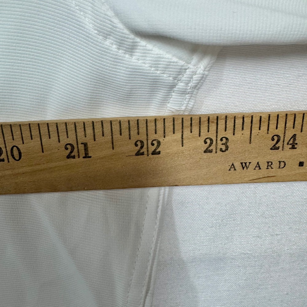 Age of Wisdom Button-Up Shirt Short Sleeve Modern Fit White Sz Medium - Picture 6 of 9